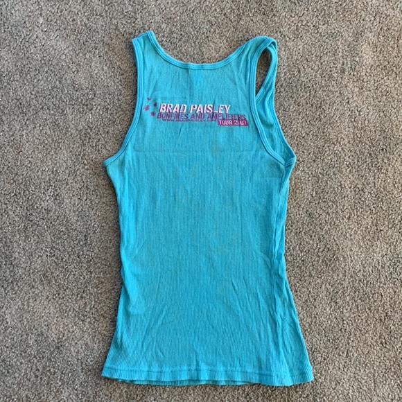 Concert Tank Brad Paisley 2007 sz Small - Picture 4 of 4